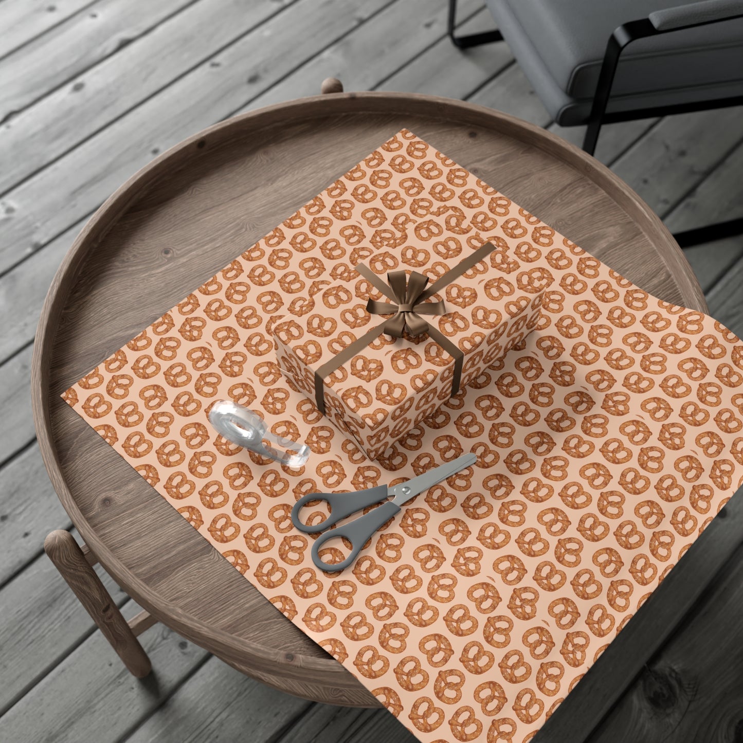 Pretzels Gift Wrap Papers for Every Occasion, Party Wrap, Birthday Gift Wrap, Holiday Gift Wrap, Festive Wrapping Paper